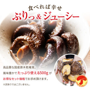 干し椎茸 国産 500g [乾しいたけ/乾シイタケ/乾椎茸/干しいたけ/干シイタケ/干シイタケ/ 九州産/香信]
